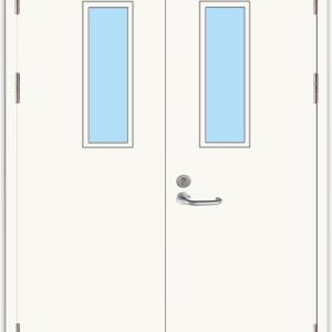 鋼質(zhì)隔熱雙開(kāi)防火門(mén)